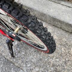 子ども用自転車　ブリヂストン　２０インチ　６変速  ライト　付き　黒　配達可能の画像