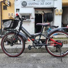 子ども用自転車　ブリヂストン　２０インチ　６変速  ライト　付き...