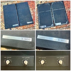 ○現状渡し■PIONEER S-180D パイオニア スピーカーシステム ペア EBD 3ウェイ 3スピーカー バスレフ ブックシェルフ■ジモティ姫路の画像