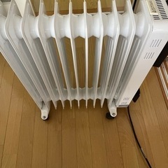 家電 季節、空調家電 オイルヒーターの画像