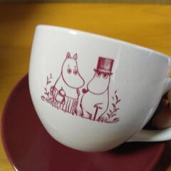 ムーミンパパママコーヒーカップの画像