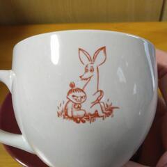 ムーミンパパママコーヒーカップの画像
