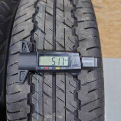 【青森発】195/80R15 96S DUNLOP GRANDTREK AT20 2024年製 夏タイヤ 【G0429】の画像