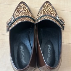 ※28日受渡のみ※Jeffrey Campbell ヒョウ柄ローファーの画像