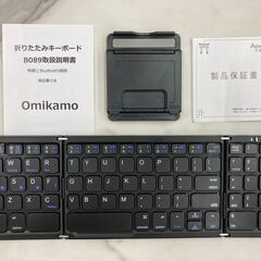 【レガストック川崎本店】omikamo　折り畳み ワイヤレスキーボードの画像