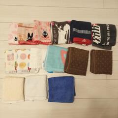 タオル、バスタオル19枚(中古)の画像