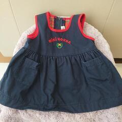 【ミキハウス】ベビー　ジャンパースカート子供用品 キッズ用品 子供服