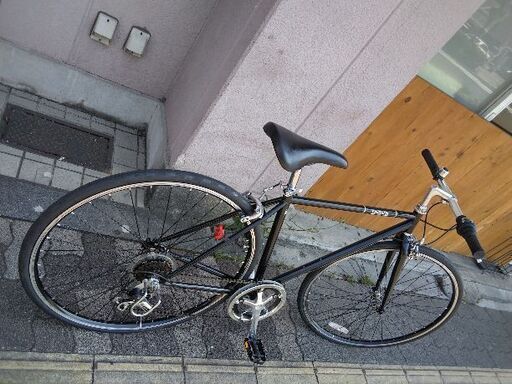 Speed World クロスバイク ブラック 700C Amazon | 自転車 通販 T-STREET-8D マットブラック クロスバイク