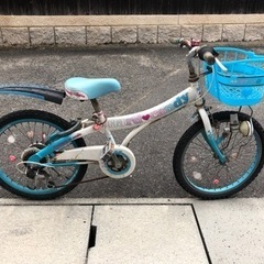 取引中　20インチ　6段変速付き　自転車