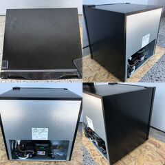 ※売却済※【引き取り限定】TOHOTAIYO　1ドア冷蔵庫 TH-46L1-BK　小型　冷蔵庫 46L 一人暮らし向け　左右開き対応　ブラック　2021年製　①の画像