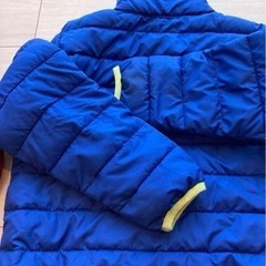 古着　キッズ男の子用　中綿アウター　130サイズ　2着セットの画像