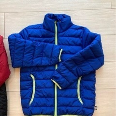 古着　キッズ男の子用　中綿アウター　130サイズ　2着セットの画像