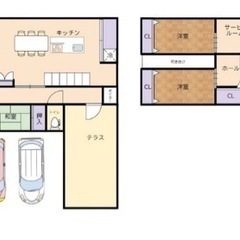 札幌市南区石山　戸建賃貸　駐車場2台可　エアコン完備　敷金　仲介...