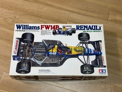 タミヤ 1/12 ウィリアムズ FW14B ルノー ビッグスケールシリーズ