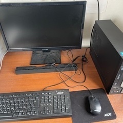 パソコン　デスクトップパソコンacer