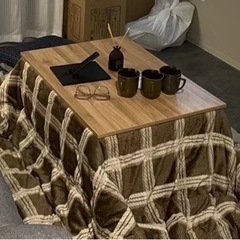 家具 テーブル こたつの画像