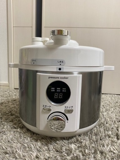 新品未使用 電気圧力鍋 pressure cooker　家電 キッチン家電 炊飯器
