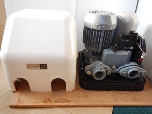 【中古】 川本 ポンプ カワエース（浅井戸用）N3-755HN 50hz 三相200V （19D0630)