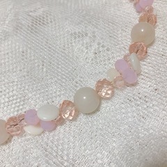 ピンク ネックレス
