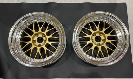 2本 WORK マイスターM1 19インチ10Jオフセット0 114.3  5H リム96mm