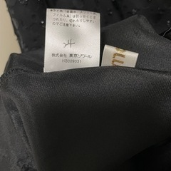 ボレロ付き ワンピース 東京ソワール 結婚式　ブラックの画像