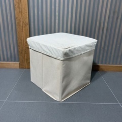 【捨てました】簡易スツールにもなる箱