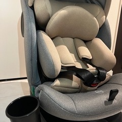 チャイルドシート  360度回転式 ジュニアシートキッズシート ロングユースの画像