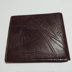 メンズの折財布　新品の画像