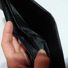 メンズの折財布　新品の画像