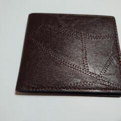 メンズの折財布　新品