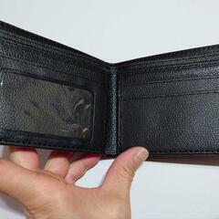 メンズの折財布　新品の画像