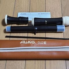 ●AULOS アウロス アルトリコーダー 209B(E) バロック式●の画像