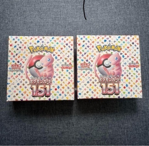 激レア⭐︎ポケモンカード151 シュリンク付きボックス