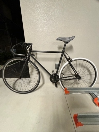 クロモリ　ピスト　新生活、街乗り