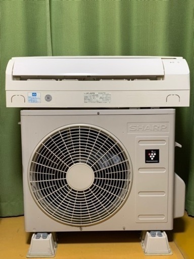 値下げ‼️6畳用❗️2019年❗️取付込❗️SHARPエアコン