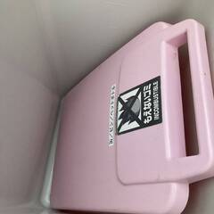 詳細不明 ゴミ箱 2個 セット 分別の画像