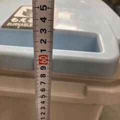 詳細不明 ゴミ箱 2個 セット 分別の画像