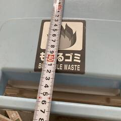 詳細不明 ゴミ箱 2個 セット 分別の画像