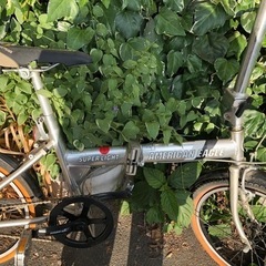 超軽量折り畳み自転車 アメリカンイーグルクロスバイクの画像