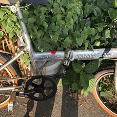 超軽量折り畳み自転車 アメリカンイーグルクロスバイクの画像