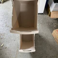 詳細不明 ゴミ箱 ダストボックス 2段 スリムの画像