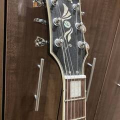 フェルナンデス FERNANDES バーニー Bunny レスポール タイプ エレキギター RLC-55 音出し確認済み 目立つ ステージ映えの画像
