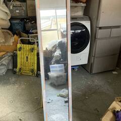詳細不明 姿見 鏡 全身 スタンド 大型 全身鏡 ミラー 無料　...