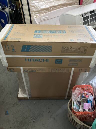 日立 白くまくん ルーム エアコン RAS-AJ22J 新品 未使用 未開封 100V