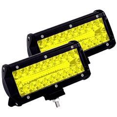 黄2個　LED ワークライト 120w 業灯 12v-24v 投光器