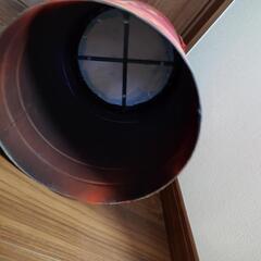 アンティークスツール イス ペール缶 ブリキ レザーの画像
