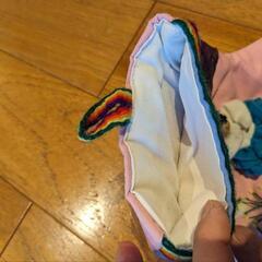 【ハンドメイド】ボリビア（ウユニ塩湖）で購入のミトンの画像