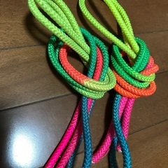 カラフルな縄跳び2本‼️の画像
