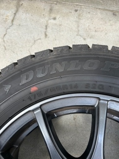 最終！中古ダンロップ！ウィンターマックス！175/65R14フィット対応6月9日〆切 