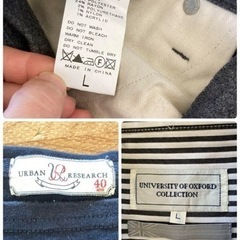 メンズ　服　ジャーナルスタンダード　アーバンリサーチ　L　まとめ売りの画像